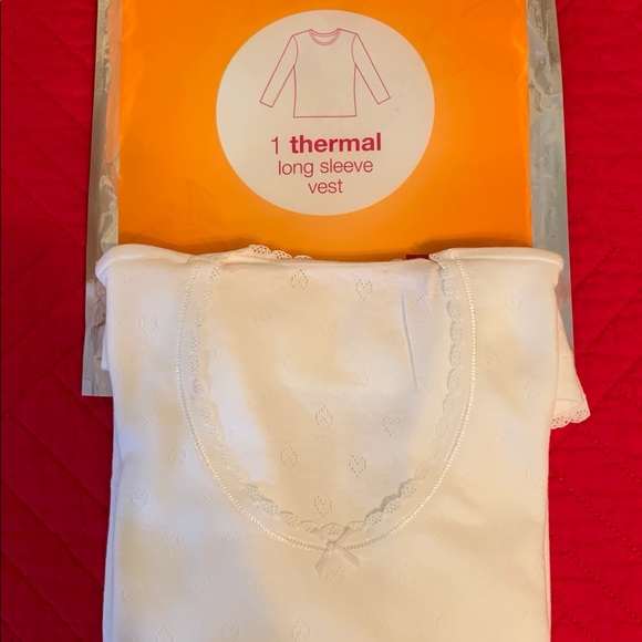 English Marks & Spencer Thermal underwear leggings & vest set Junior Girls 13-14 - Picture 2 of 8